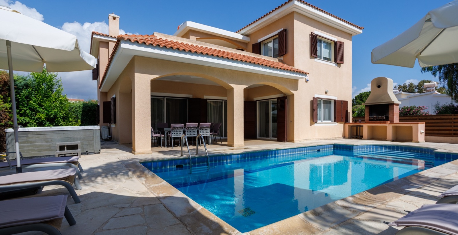 Villa Sapphire in Coral Bay with private swimming pool